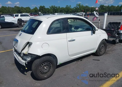 2015 Fiat 500 Pop из США, поврежденный, VIN 3C3CFFARXFT710454